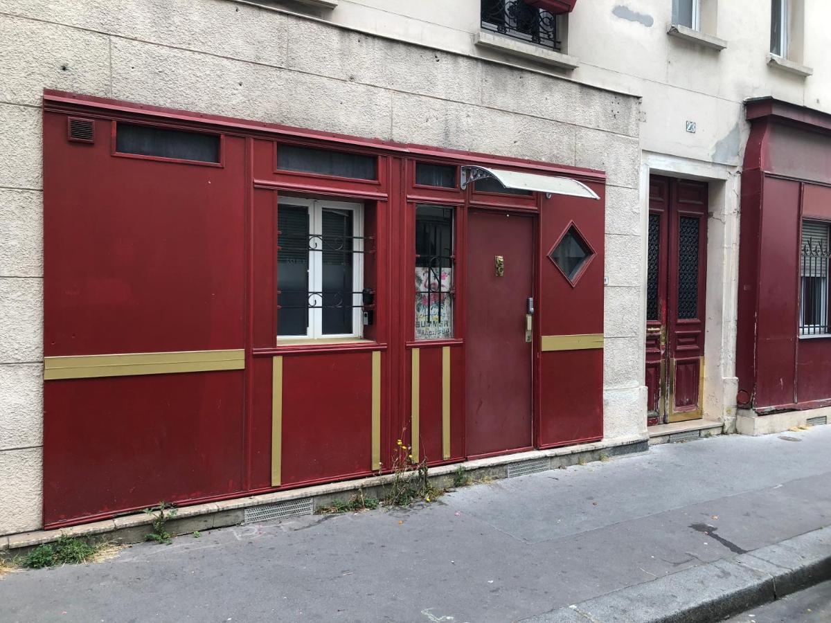 Guesthouse Familial Pour 2,3,4 Personnes De 44M2- Accessible Handic -Rez De Chaussee-Vues Sur Rue Et Patio Prive - Sejour, Chambre Separee-Cuisine,Salle De Bain,Lit Double Et Canape-Lit 2Pers-Entree De La Rue Berzelius-5 Minutes Du Metro Brochant-Lig Paris Dış mekan fotoğraf